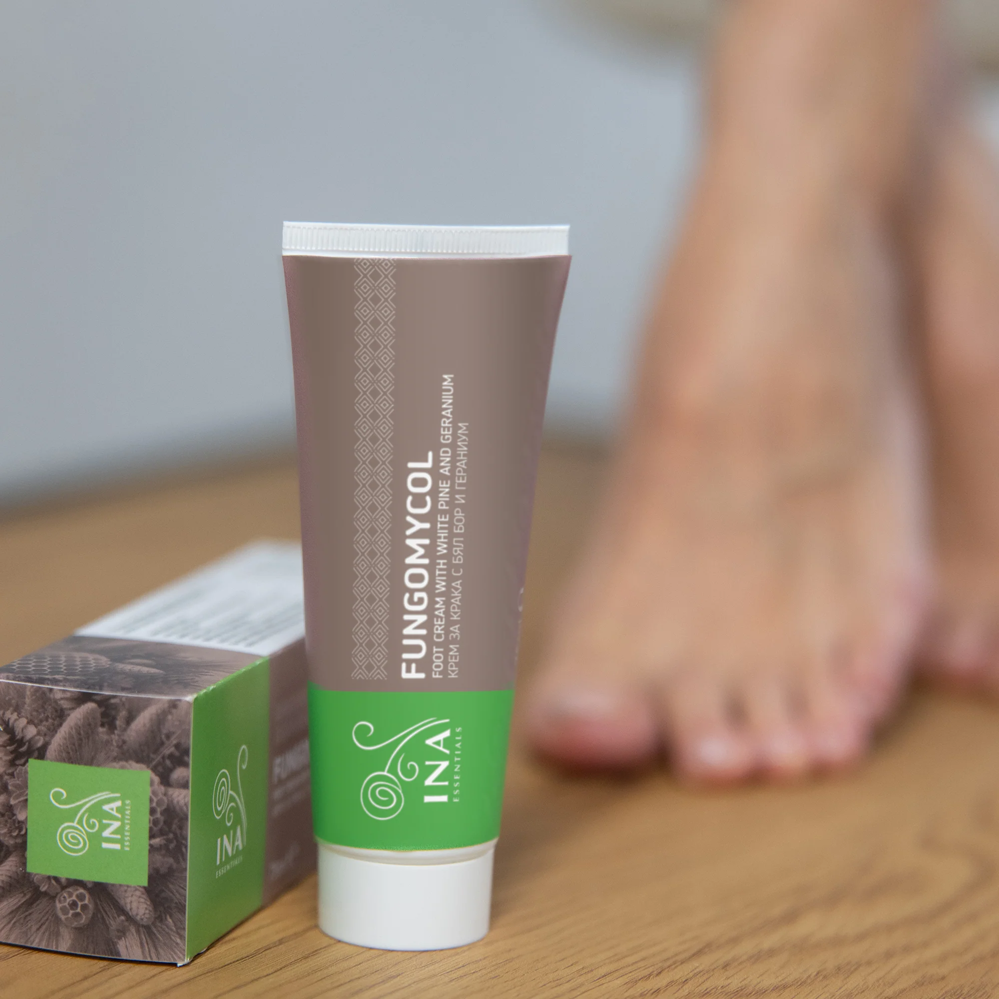 Buy 2 Creams for Nail Fungus and Dry and Cracked Skin, Get 1 Organic White Pine Water for Free - Image 2