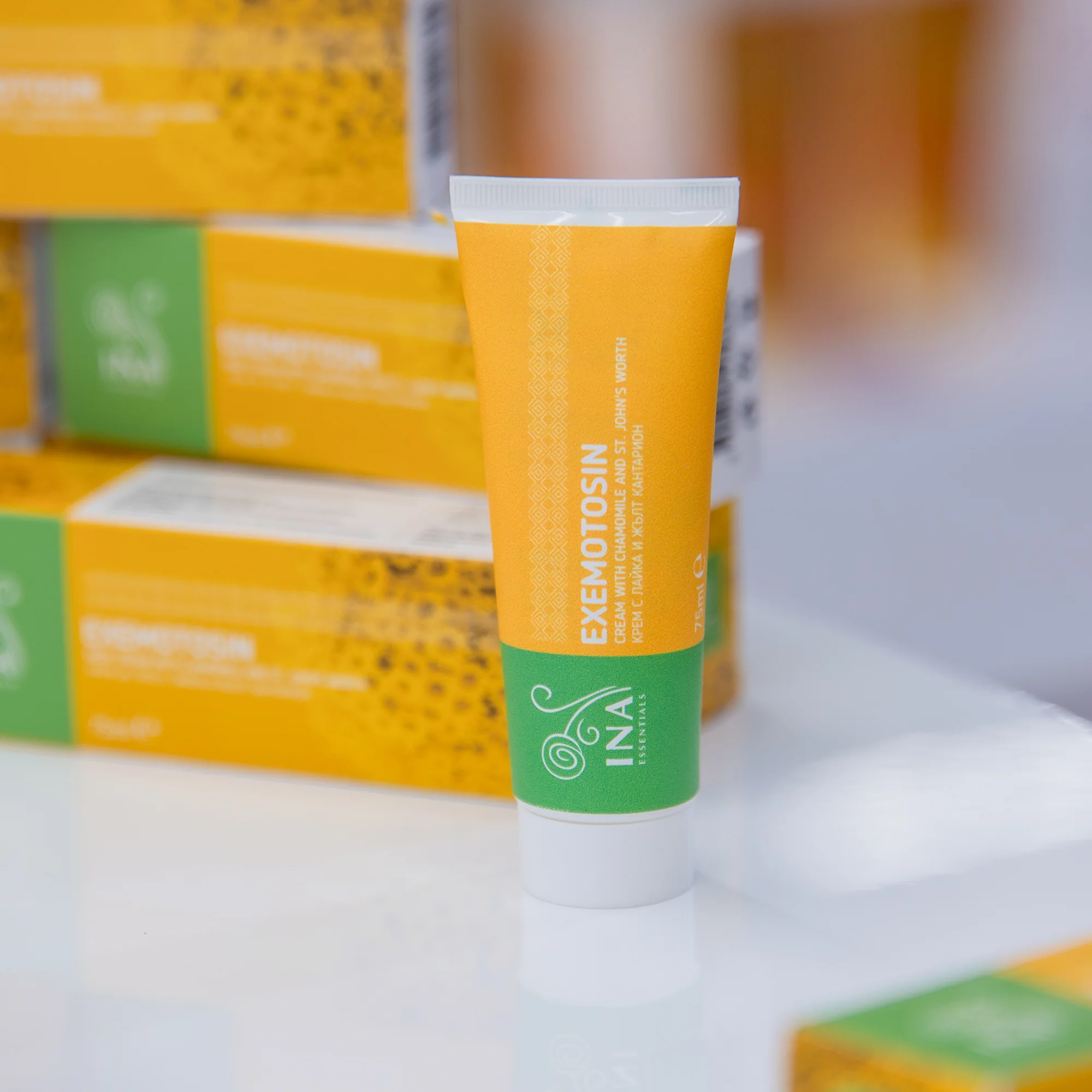 Cream for Psoriasis, eczema and irritated skin - with St. John's Wort, Chamomile and Propolis - Image 2