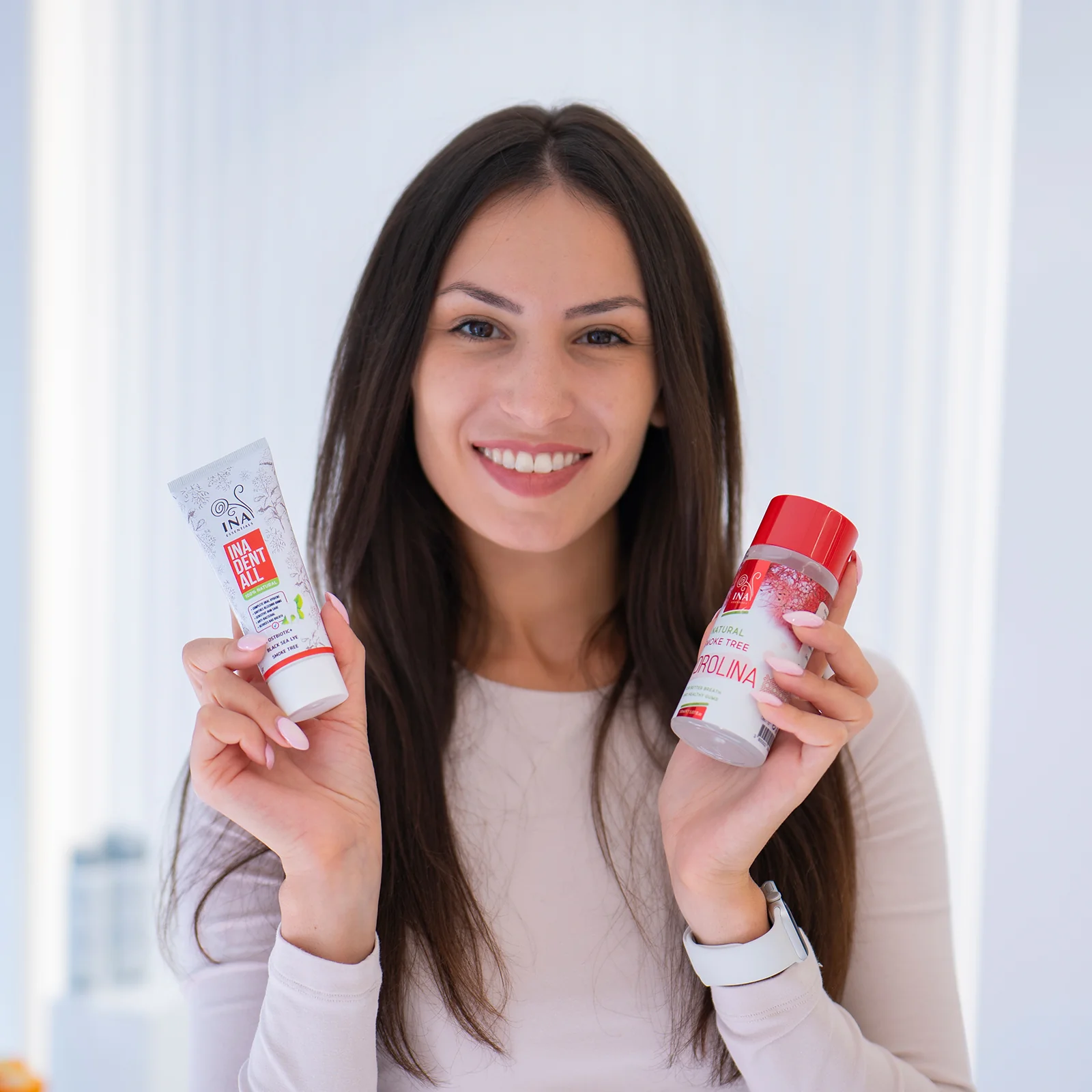 Buy 3 Ina Dent-All Toothpastes, Get 1 Smoke Tree Mouthwash for Free - Image 7