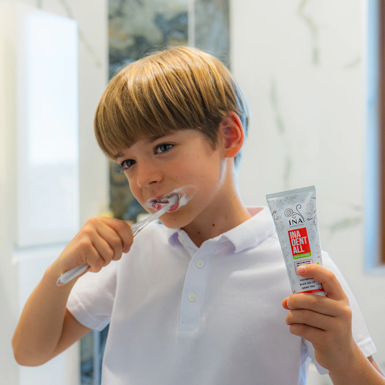 Buy 3 Ina Dent-All Toothpastes, Get 1 Smoke Tree Mouthwash for Free - Image 8