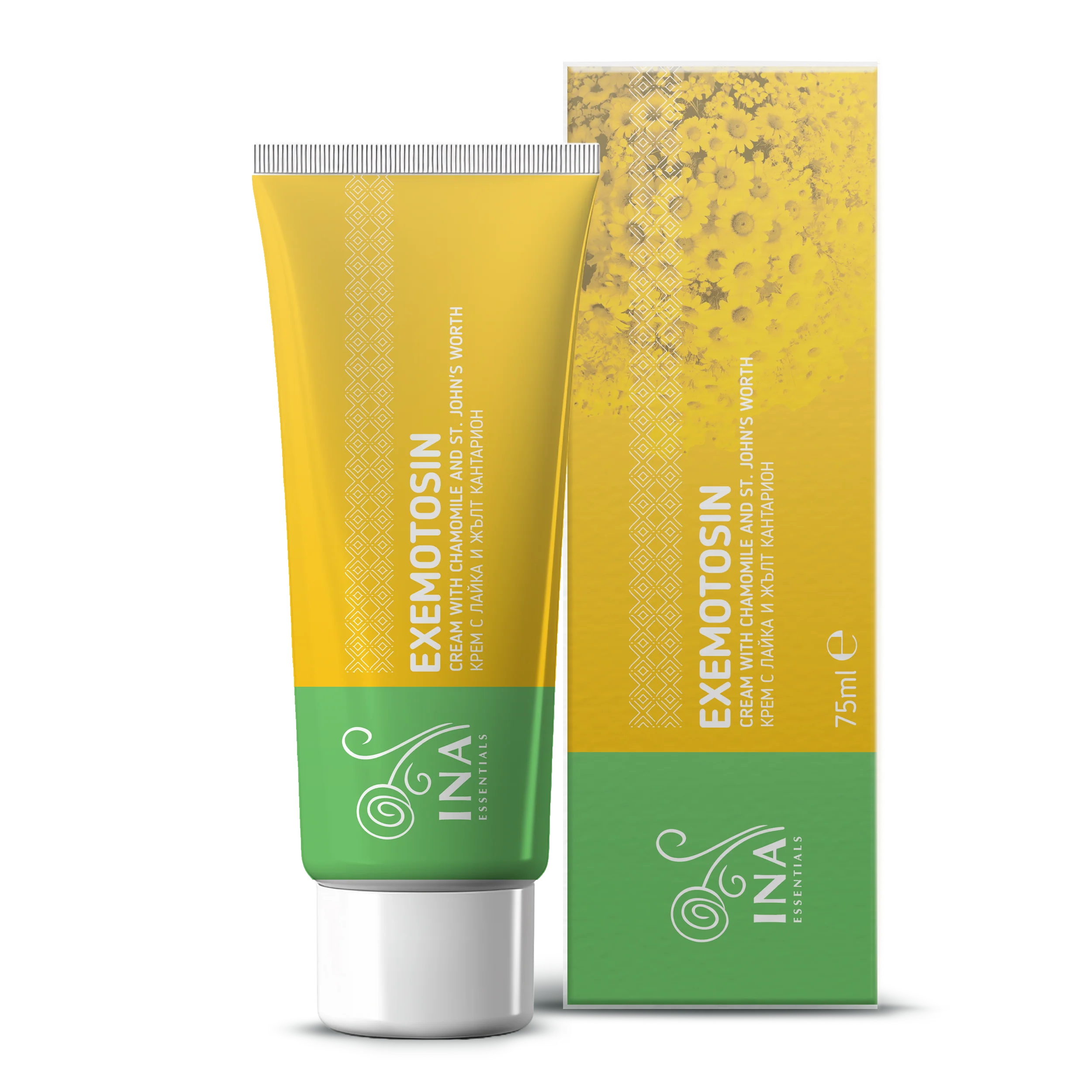 Cream for Psoriasis, eczema and irritated skin - with St. John's Wort, Chamomile and Propolis