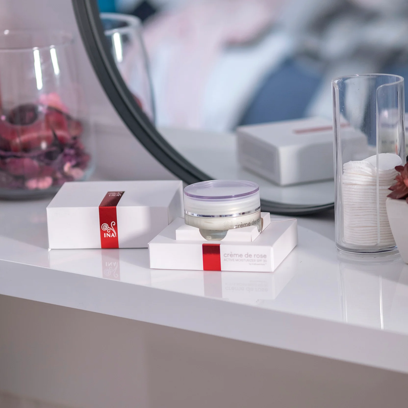 Crème de rose - active Moisturizer with SPF30 - highly enriched with Organic Rose Essential Oil - Image 3