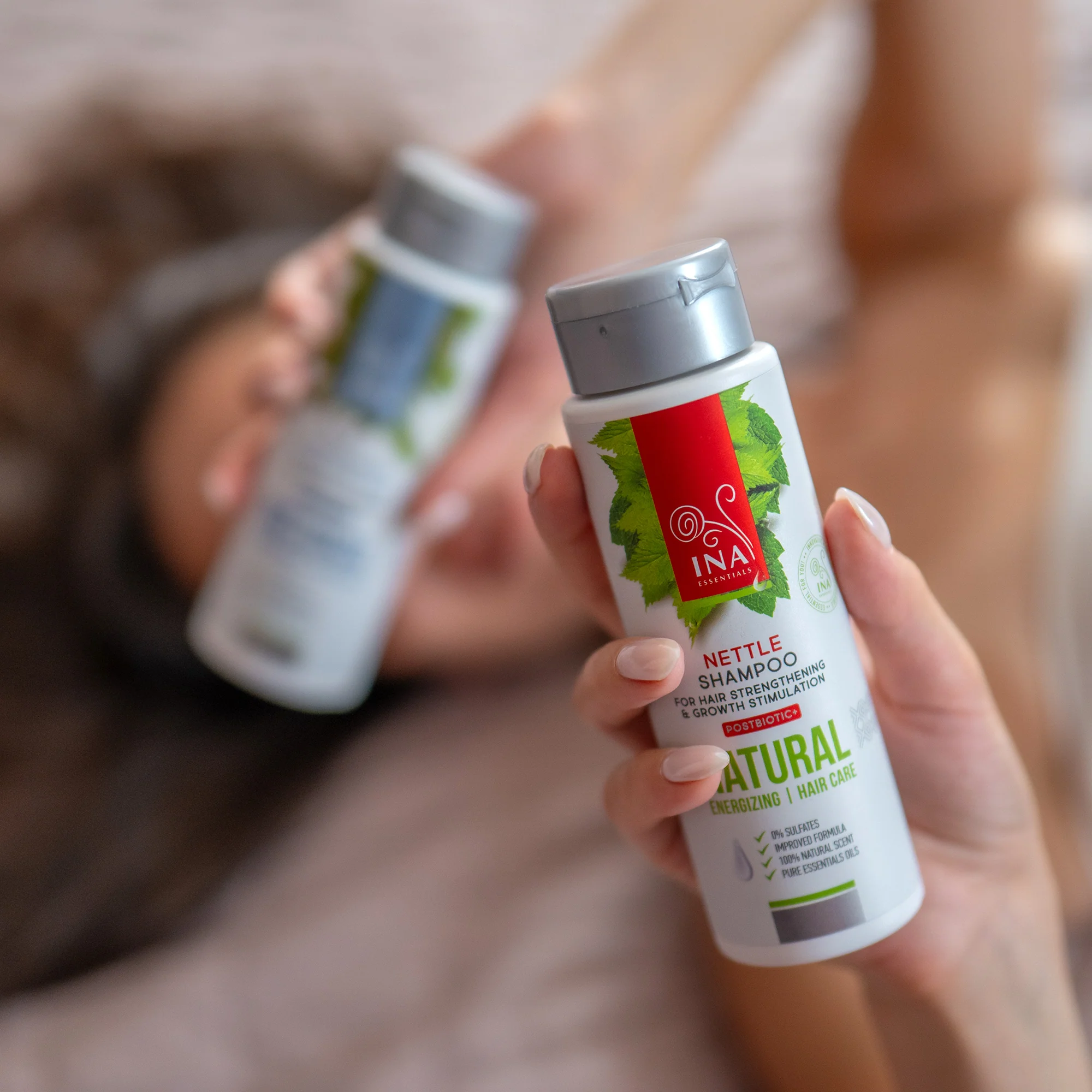 Natural Wild Nettle Shampoo for Hair Loss - Image 4