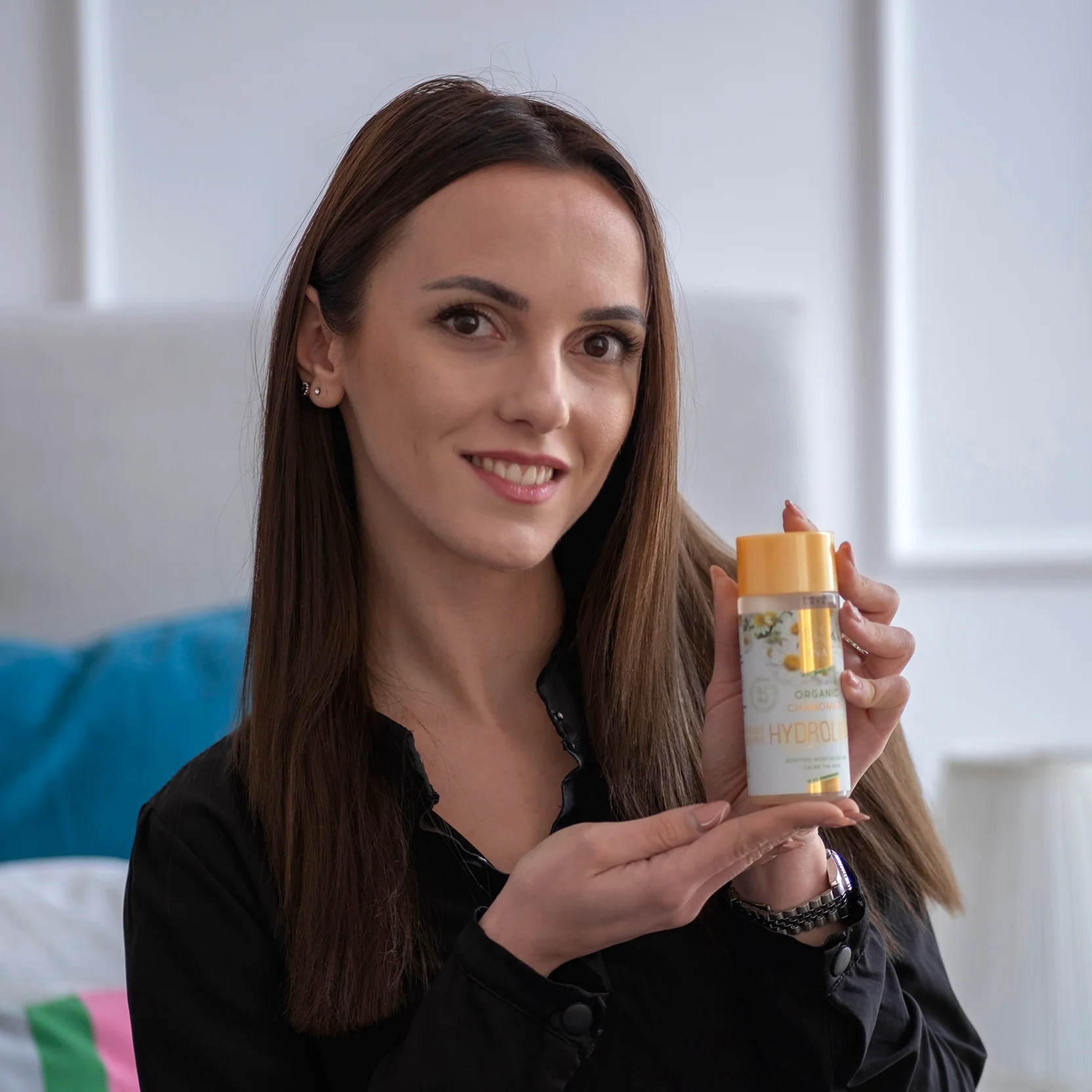 Organic Chamomile water - Hydrolina for Eczema and Irritated skin - Image 4