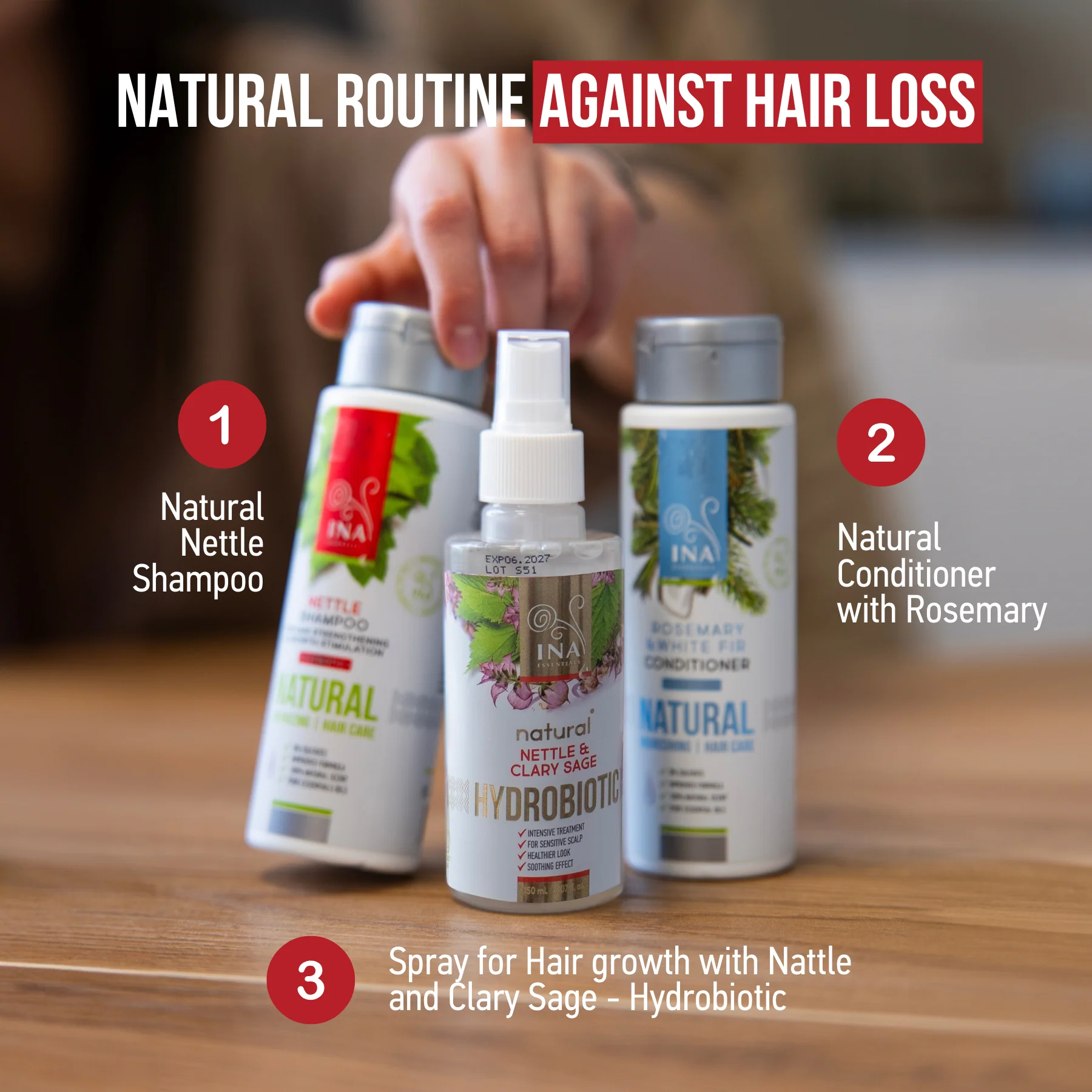Hair Loss RoutINA™ for Her - lasting solution for Hair Loss - Image 3
