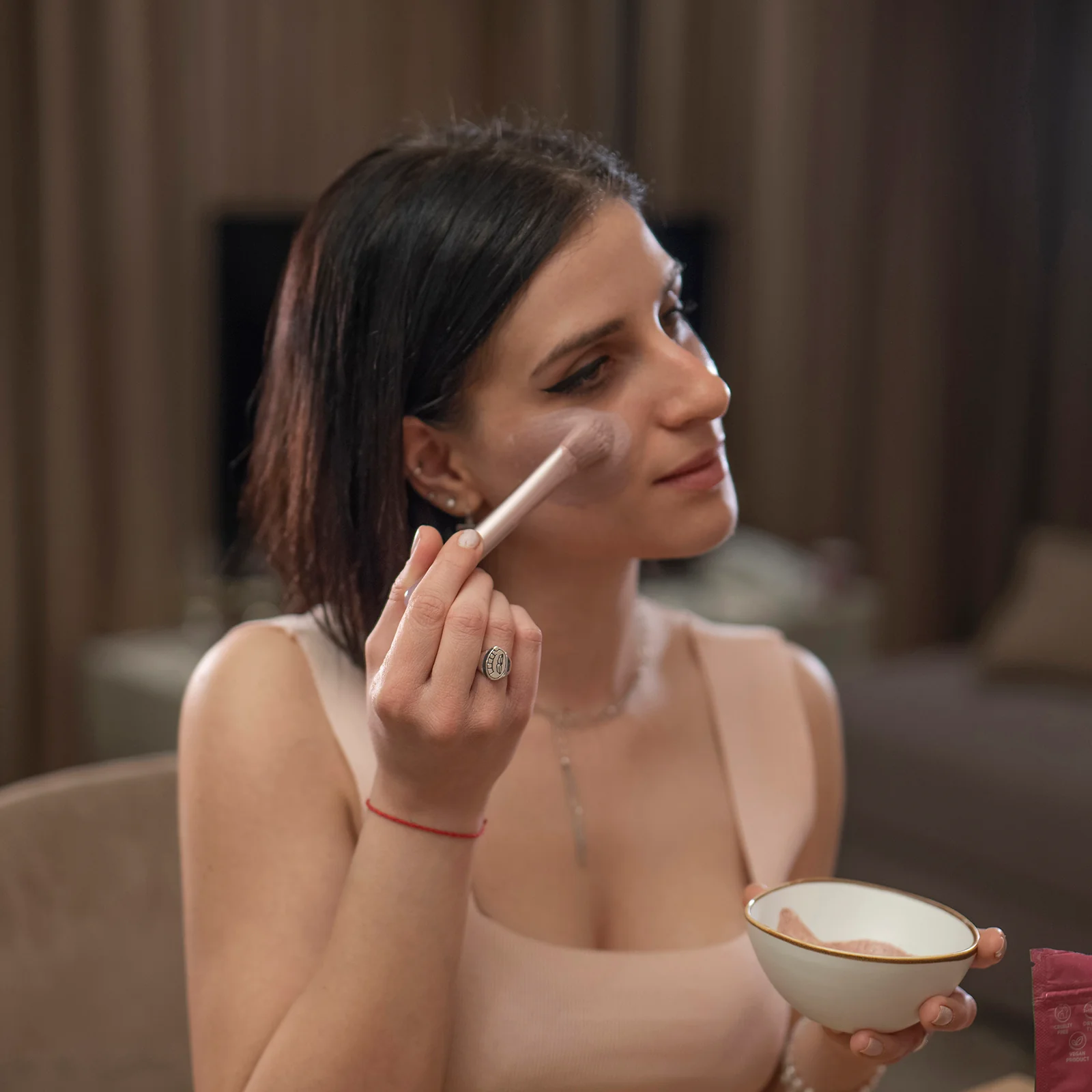 Face Mask - Rose Maskina - intensive care for Mature and Dry skin - Image 3